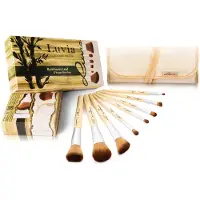 Luvia Cosmetics Bamboo's Leaf Sminkborstset 1 st