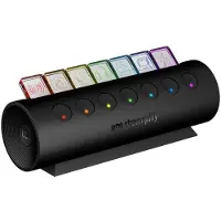 Streamplify SPUH-HC71217.11 USB-hubb 7 Port USB-A USB 3.0 5 GBit/s Svart HUB CTRL 7, 7x USB 3.0 Typ A, RGB, 12V, EU-Netzkabel - schwarz