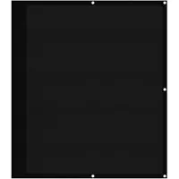 vidaXL Balkongskärm svart 120x800 cm 100% polyester oxford