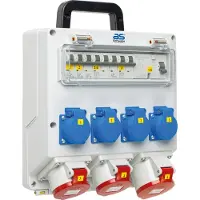 As Schwabe CEE uttagsfördelare FIXO 11D 61513 400 V 32 A