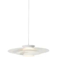 QAZQA Design Hänglampa Vit inkl LED 3-stegsdimmbar - Pauline