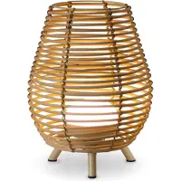 New Garden Bossa LED-bordslampa, dimbar Bossa,, Ljust trä, Vardagsrum / matsal, Trä