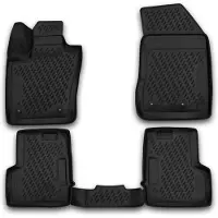Novline 3D Skräddarsydda premium halkfria gummimattor golvmattor Jeep Renegade 2014 ->
