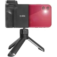 SBS TETRIPODBTSET, Mobiltelefon / smartphone, Passiv hållare, Universal, Svart