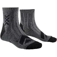X-socks - Vandringskläder - Hike Perform Merino Ankle Black Charcoal för UnisexUll - Storlek 35-38 - Svart