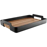 Eva Solo Nordic Kitchen Serveringsbricka 50x34 Cm - Brickor Plast Svart
