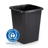 Durable Durabin Eco 90 1800505221 Sopkärl 90 l Plast (B x H x D) 520 x 610 x 490 mm Svart 1 st