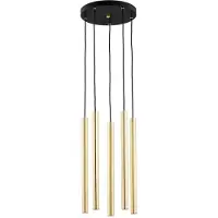 Argon Hänglampa Sone , dimbar, Mässing / guld, Vardagsrum / matsal, Metall, Pendellampa