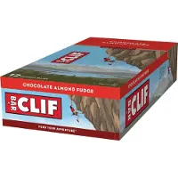 Clif Energibar Låda Chokladfudge Med Mandel 68g 12 Enheter