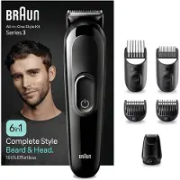 Braun All-in-One Style Kit MGK3420 Bart/ Skäggtrimmer, Hårtrimmer Svart