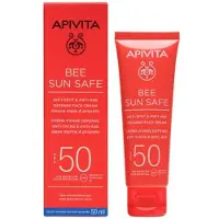 Apivita Bee Sun Safe Anti-spot And Anti-aging Spf50+ 50ml Fuktighetskräm