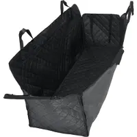 vidaXL Bilsätesskydd svart 137x46x50 cm