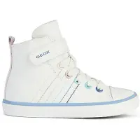 Geox Höga sneakers J GISLI GIRL flickor - Vit - 24