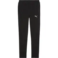 Puma Träningsbyxor teamFINAL Casuals - Svart/Silver Barn, storlek 128 cm