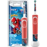 Oral-B Vitality Kids D100 Spiderman el-tandborste - röd