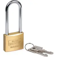 Sport-Thieme K12540L63A1 Hänglås 40 mm Lika låsning Guldgul Nyckel