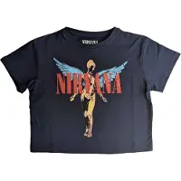 Ginza.se Nirvana: Ladies Crop Top/Angelic (Navy Blue) (Large)