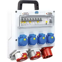 As Schwabe CEE uttagsfördelare FIXO 3 61517 400 V 16 A