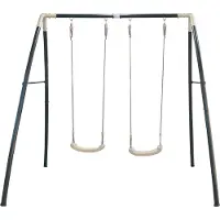 Axi Double Metal Swing, 3 År, Stål, 25,3 kg, Svart