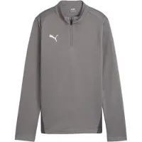 Puma Teamgoal Training 1/4 Zip Top Wmn Cast Iron-White-shadow Gray, storlek Small