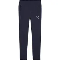 Puma Träningsbyxor teamFINAL Casuals - Navy/Silver Barn, storlek 152 cm
