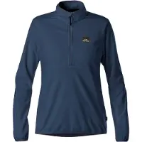 Eider - Fleece dam - W Peclet Fleece Light 1/4 Zip Navy för Unisex - Storlek S - Blå