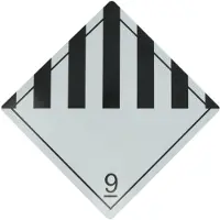 CARGOPARTS Varnings-/informationstavla T091/T