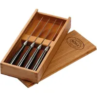 Rösle BBQ biffkniv-set med 4 knivar