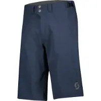 SCOTT - MTB-kläder - Trail Flow W/Pad Shorts M Dark Blue för Unisex - Storlek M - Marinblå