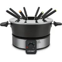 Cloer 6679 - Fonduegryta - 1.5 liter - 1 kW - svart
