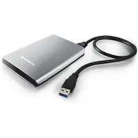 Verbatim Store 'n' Go - hårddisk - 1TB extern (bärbar) - USB 3.0 - 5200 rpm - silver