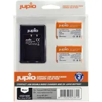Jupio NP-BX1 1250mAh 2-pack + USB Double-Sided Charger Sony