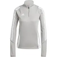 Adidas Funktionstopp 'Tiro 24' ljusgrå / vit