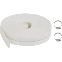 vidaXL Platt slang 50 m 1" PE