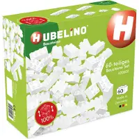 Hubelino byggstenar - 60 delar, vit