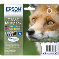 Epson Bläck T1285 Original Kombi-pack Svart, Cyan, Magenta, Gul C13T12854012