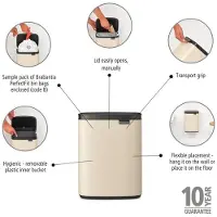 Brabantia Bo Papperskorg 7l