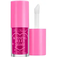 Too Faced Fr ansiktet kyssande gellppolja glans | solros & jojoba oljor 0,15 fl. uns. Hallon