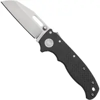 Demko Knives AD20.5 20CV Shark Foot fällkniv, Carbon Fiber