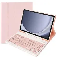 Mtp Products Samsung Galaxy Tab A9+ Fodral med Bluetooth-tangentbord - Rosa