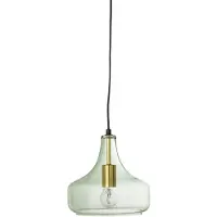 Bloomingville Taklampa , Grön, Vardagsrum, Glas