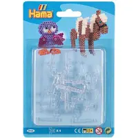 Hama Kontakter - 4 st. - Transparent - - One Size - Pärlor