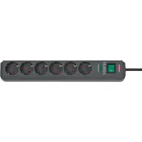 Brennenstuhl Eco-line 13.500a Extension Lead 6 Fold 5 M Grenuttag