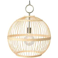 Halo Design Taklampa , Beige, Matsal, Trä