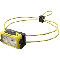 Nitecore NU21gelb LED Pannlampa Uppladdningsbara batteri 360 lm 37 h NC-NU21-G
