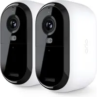 Arlo BUNDLE ESSENTIAL2 2K OUTDOOR CAMERA 2-PACK + 2-SOLAR PANEL VMK3250-100EUS IP-Övervakningskameraset med 2 kameror 2688 x 1520 pixel