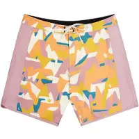 Picture Organic Clothing - Andy 17 Boardshort Art LM för Unisex - Storlek L - Rosa