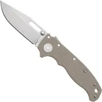 Demko Knives AD20.5 Shark-Lock CPM 3V Clip Point AD205-3V-CTCP Coyote G10, pocket knife