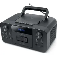 Muse M-182 DB, Analog, DAB, DAB+, FM, Spelare, CD, CD-R, CD-RW, Repetera, Svart