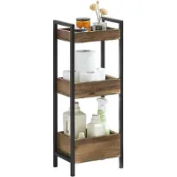 SoBuy Hörnhylla med 3 hyllor, FRG226-F